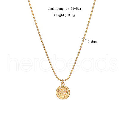Cubic Zirconia Puzzle Pendant Necklaces VP6422-4-1