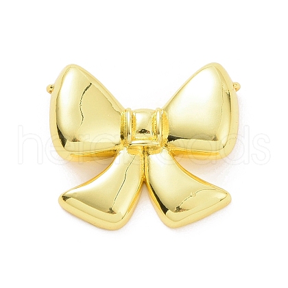 Eco-friendly Rack Plating Brass Connector Charms KK-F843-02G-1