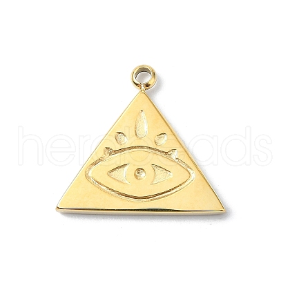 304 Stainless Steel Pendants STAS-L022-441G-02-1