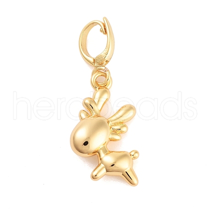 Brass Pendants KK-G496-10G-1