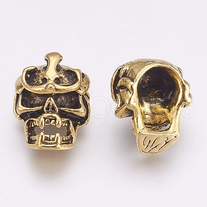 Tibetan Style Alloy Beads X-PALLOY-K234-02AG-1
