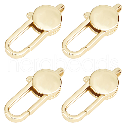 CREATCABIN 8Pcs Brass Lobster Claw Clasps KK-CN0002-38-1