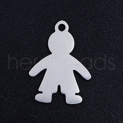 Non-Tarnish 304 Stainless Steel Pendants A-STAS-Q201-JN327-1-1