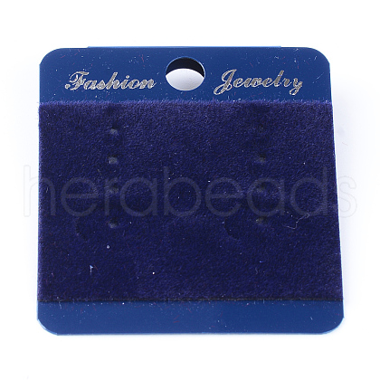 Olycraft Plastic Earring Display Cards CDIS-OC0001-03-1