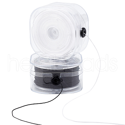   2 Rolls 2 Colors Braided Nylon Thread OCOR-PH0004-37A-1