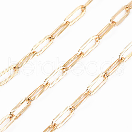 Brass Paperclip Chains CHC-S012-104-1
