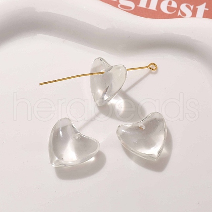 Trajnsparent Resin Pendants CRES-D306-03B-1
