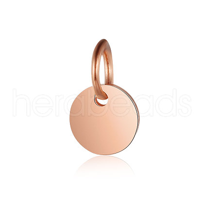 Ion Plating(IP) 304 Stainless Steel Pendants STAS-I311-32B-RG-1