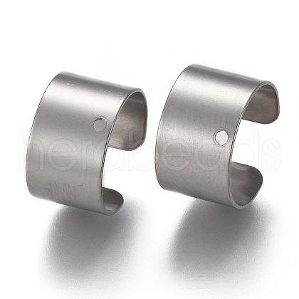 304 Stainless Steel Ear Cuff Findings STAS-P249-18P-1