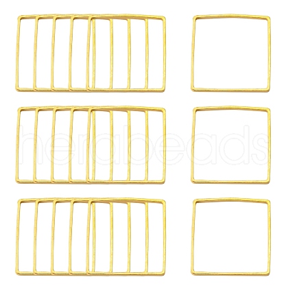 Square Brass Linking Rings X-EC03015mm-NFG-1