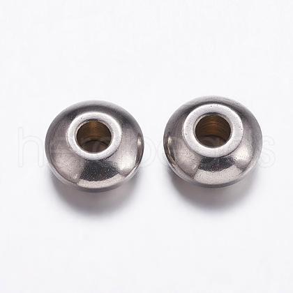 Tarnish Resistant 201 Stainless Steel Beads Spacers STAS-K146-068-6mm-1