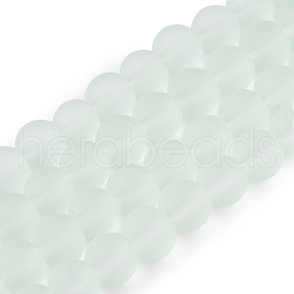 Transparent Glass Bead Strands GLAA-S031-12mm-29-1
