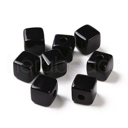 Opaque Acrylic Beads OACR-E015-02C-1