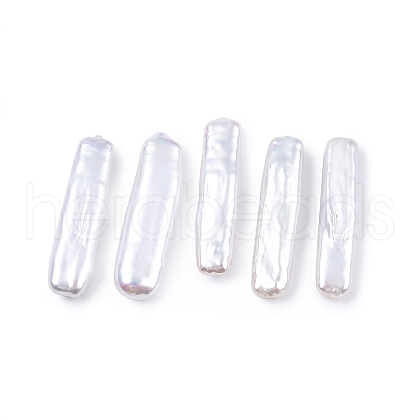 Natural Baroque Keshi Pearl Beads PEAR-N020-P16-1