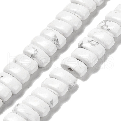 Natural Howlite Beads Strands G-Q167-B02-01-1