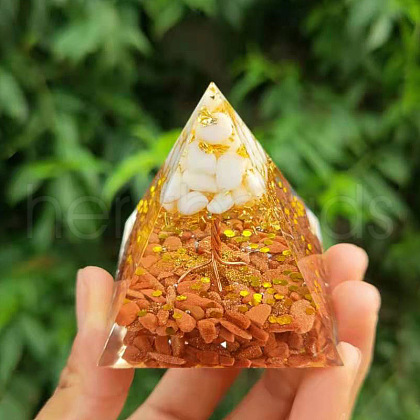 Orgonite Pyramid Resin Energy Generators PW-WGE9C45-01-1