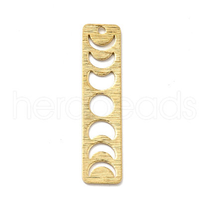 Brass Pendants KK-G423-09G-1