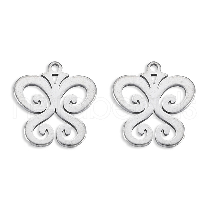 Non-Tarnish 201 Stainless Steel Charms STAS-N098-131P-1