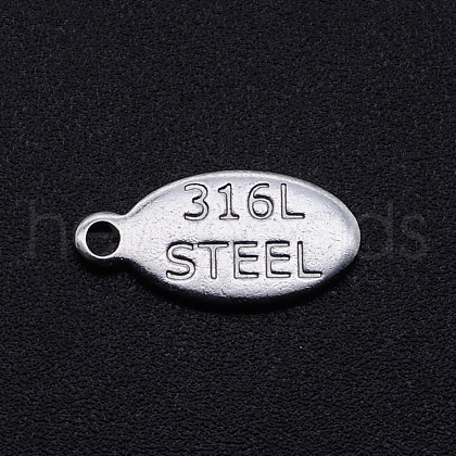 Non-Tarnish 201 Stainless Steel Charms STAS-S105-T804-1