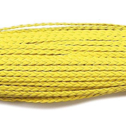 3-Ply PU Leather Braided Cord OCOR-Q059-01D-1