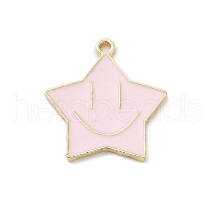 Alloy Enamel Pendants ENAM-F152-05G-03-1