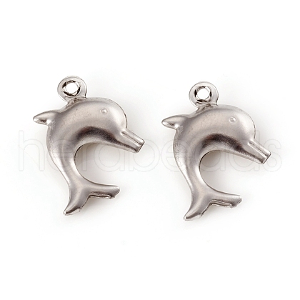 Tarnish Resistant 304 Stainless Steel Pendants STAS-G229-10P-01-1