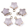 Natural Quartz Crystal Pendants G-N326-36J-1