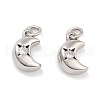 Brass Micro Pave Cubic Zirconia Pendants KK-P271-01P-B-1