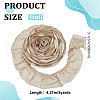 Cotton Pleated Lace Trim Ribbon OCOR-WH0097-25A-2