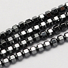 Non-magnetic Synthetic Hematite Beads Strands G-Q895-18-2