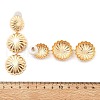 Alloy Dangle Stud Earrings EJEW-B136-02KCG-02-3