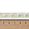 Electroplate Glass Beads Strands EGLA-L045-F-HR02-4