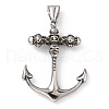 304 Stainless Steel Pendants STAS-A083-06AS-2