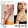 100Pcs Tibetan Style Alloy Spacer Beads TIBEB-LP0001-05-4