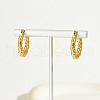 304 Stainless Steel Hoop Earrings JR3328-1