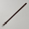 Flat PU Imitation Leather Cord Bracelets for Women Men BJEW-WH20008-03A-1