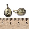 Tibetan Style Brass Pendants KK-M284-30AB-3
