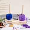 Rotatable Wooden Yarn Spinner DIY-WH0257-63-5