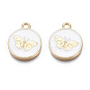 Alloy Enamel Pendants PALLOY-N170-002E-NR-1