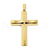 PVD Vacuum Plating 304 Stainless Steel Big Pendants STAS-Z080-13G-1