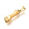 201 Stainless Steel Pendants STAS-Q344-05B-G-2
