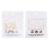 Light Gold Plated Alloy Enamel Pendants ENAM-R055-05A-10