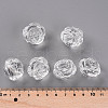 Transparent Acrylic Beads PL305Y-1-5