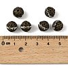Brass Rhinestone Beads RB-A011-10mm-01AB-NF-4