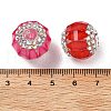 Transparent Resin Rhinestone Beads OACR-D307-05-3
