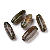 Tibetan Style dZi Beads TDZI-E004-34-3