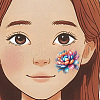 Plastic Makeup Painting Practice Board MRMJ-WH0101-001-5