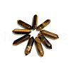 Mother's Day Gifts Natural Tiger Eye No Hole/Undrilled G-D439-04-2