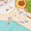 DIY Rainbow Knitting Tool Sets HJEW-NB00095-4