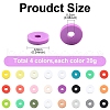 1880Pcs 4 Colors Handmade Polymer Clay Beads CLAY-YW0002-01B-3